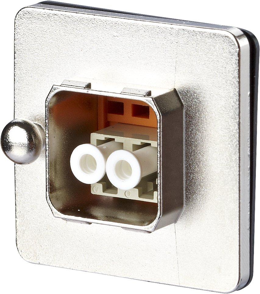 Industry IP67 V14 bulkhead Zentralbefestigung + LC-D MM adapteinsert