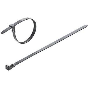 Kabelbinder 200x4,5 mm PA schwarz UV-beständig