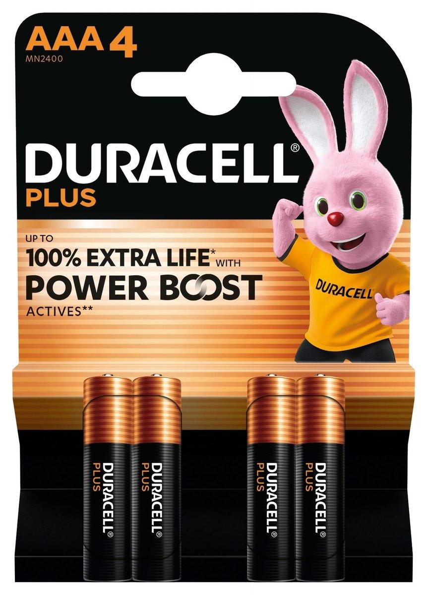 Plus Power Boost MN2400 Micro AAA Batterie 4 Stück