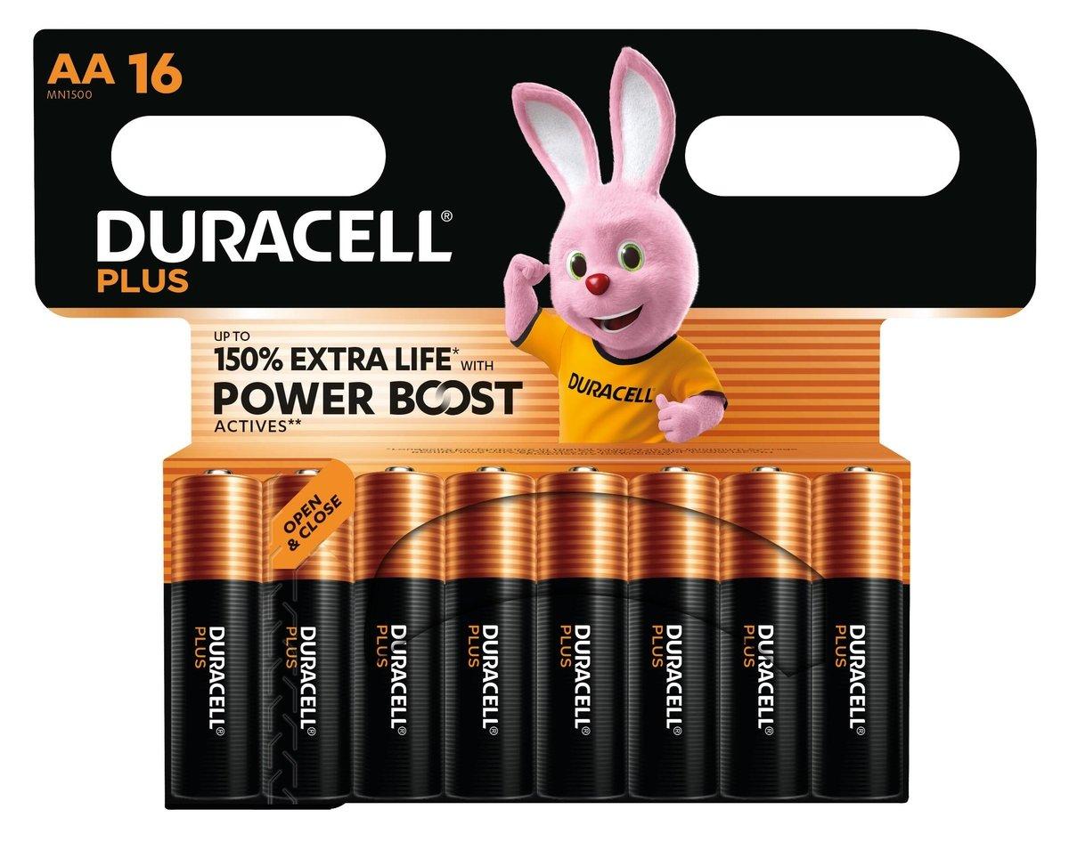 Plus Power Boost MN1500 Mignon AA Batterie 16 Stück
