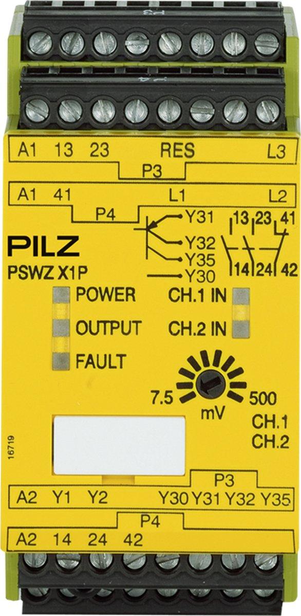 Sicherheitsschaltgerät (standalone) Eingänge: 1/2-kanalige Beschaltung