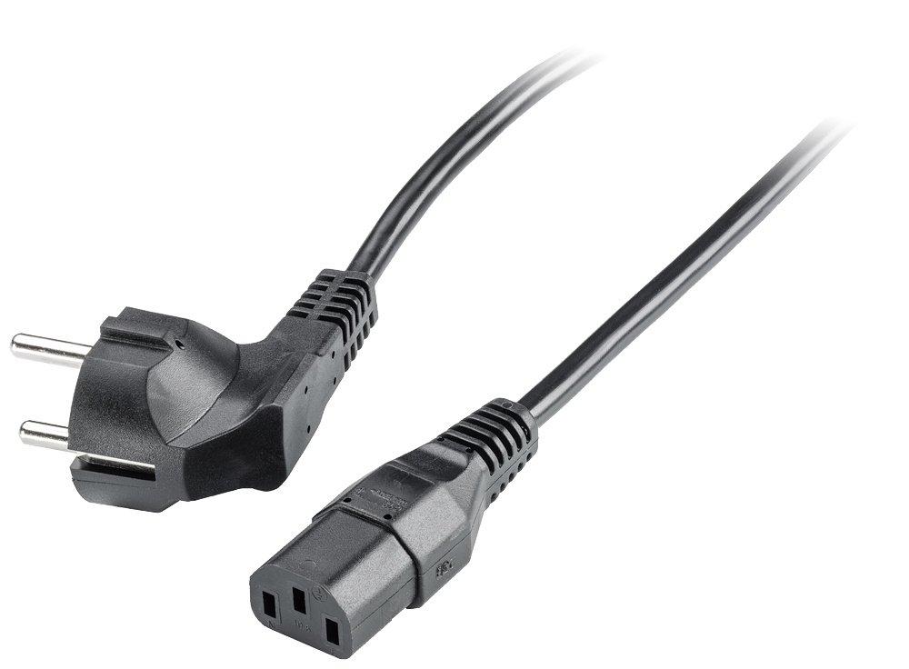 SIMATIC HMI Kaltgerätekabel 180° DC 110/230 V für Deutschland