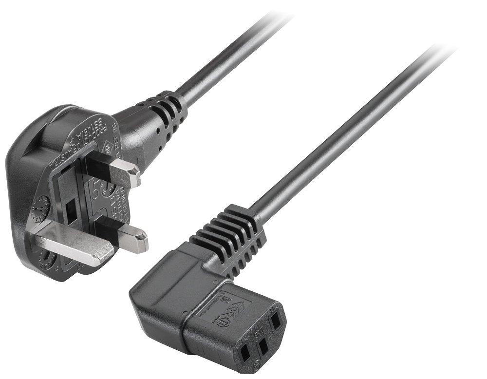 SIMATIC HMI Kaltgerätekabel 90° DC 110/230 V für Vereinigtes Königreich