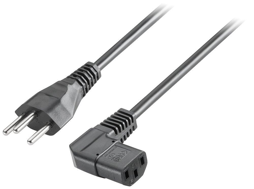 SIMATIC HMI Kaltgerätekabel 90° DC 110/230 V für Schweiz