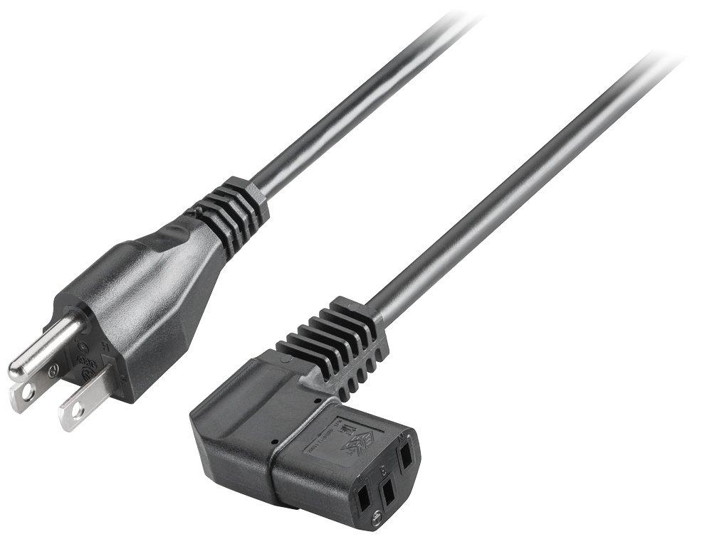 SIMATIC HMI Kaltgerätekabel 90° DC 110/230 V für USA