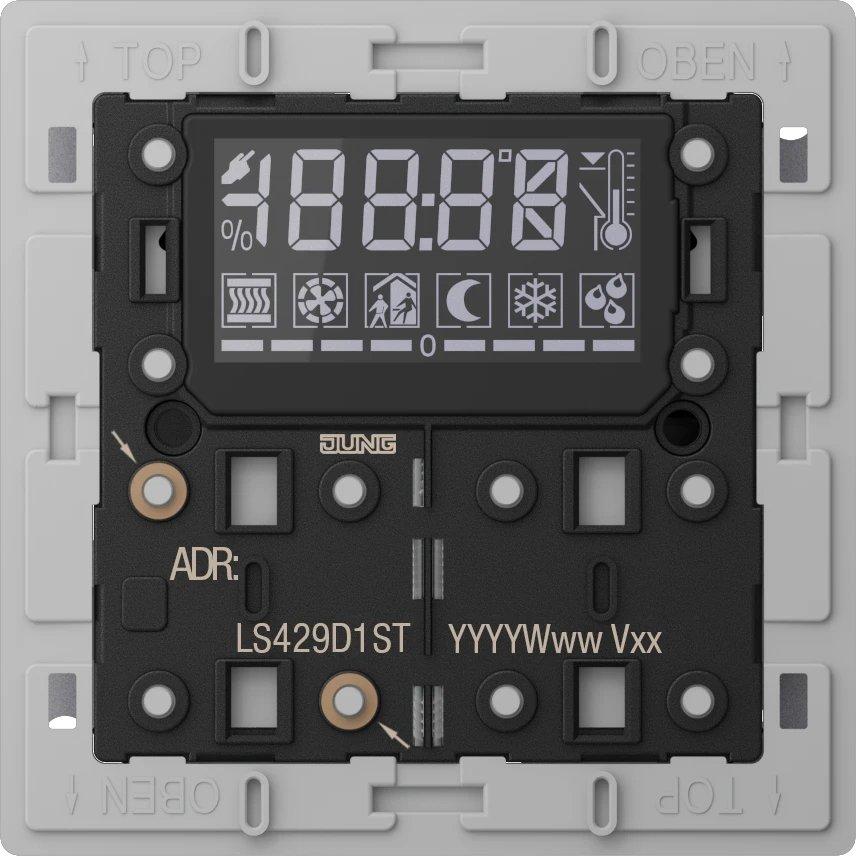 KNX Raumcontroller-Modul 3fach F40 Secure Kunststoff Serie LS