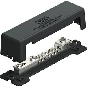 Potentialausgleichsschiene für Außenbereich V2A schwarz