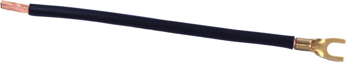 Kabelbrücke 260mm Schwarz 6 mm2 UV/Gabel