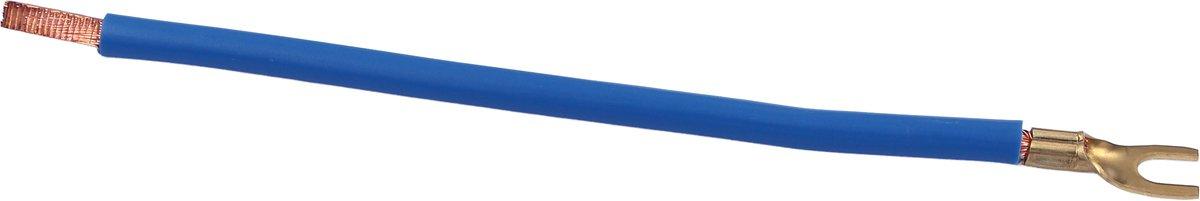 Kabelbrücke 260mm Blau 6 mm2 UV/Gabel