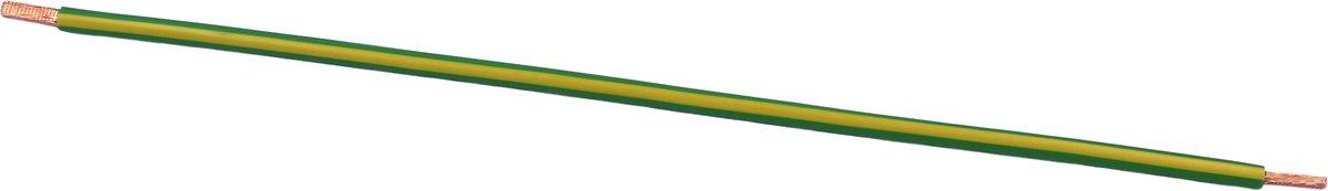 Kabelbrücke 260mm Grüngelb 6 mm2 UV/UV