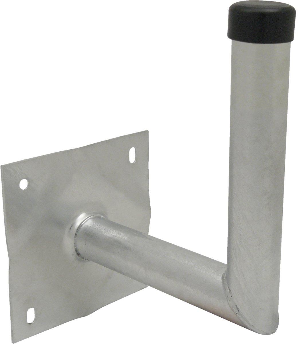 Winkelwandhalter 220 mm x 300 mm Ø 48 mm Feuerverzinkt