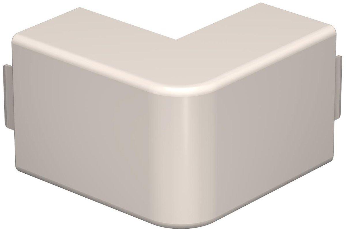 Außeneckhaube 40x60mm PVC cremeweiß RAL 9001