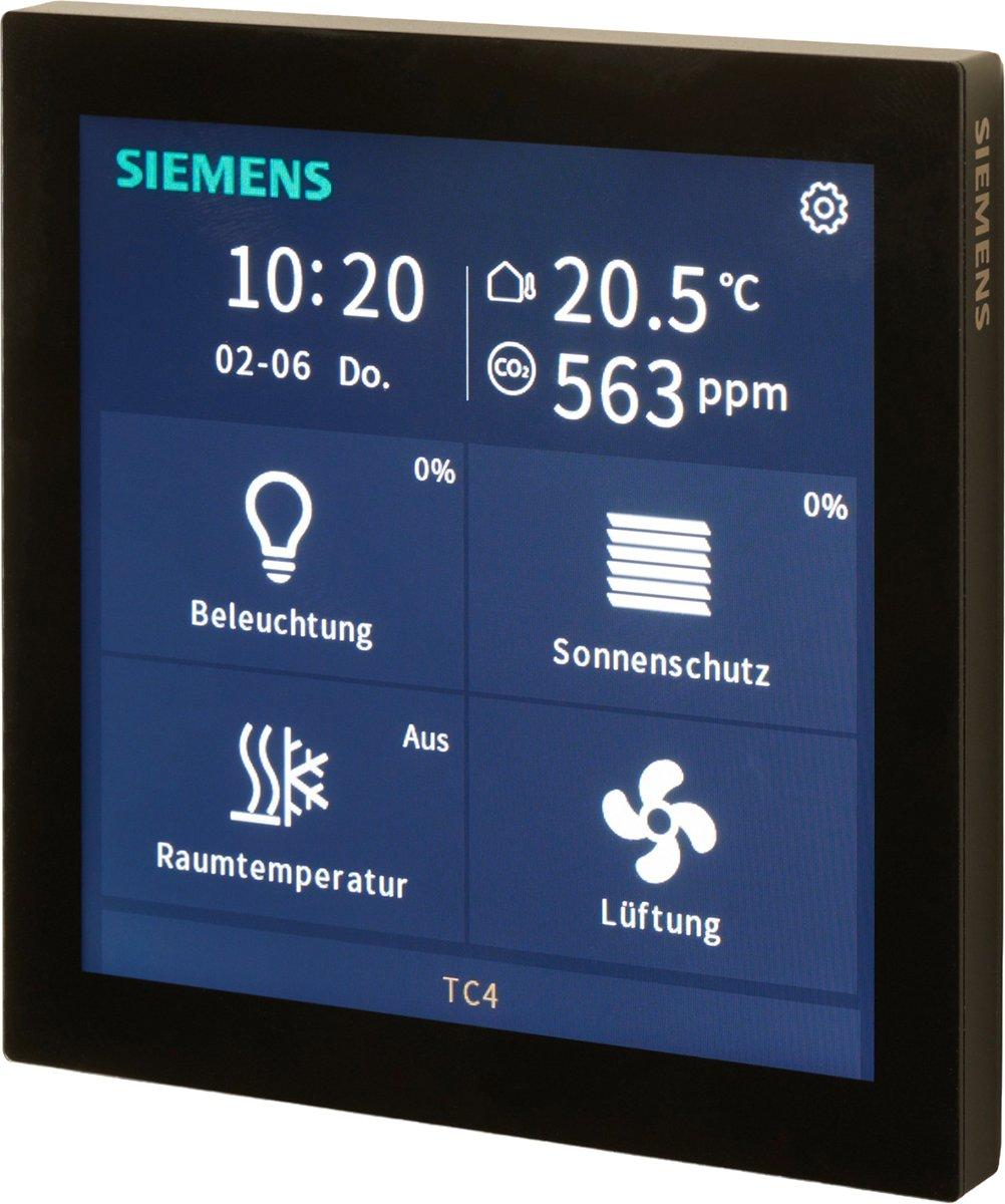 KNX Touch Control TC4 4 Touch Panel schwarz