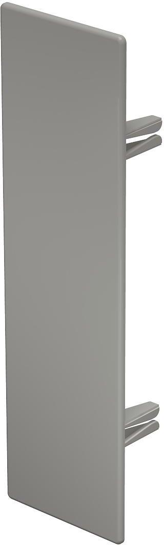 Endstück 60x210mm PVC steingrau RAL 7030