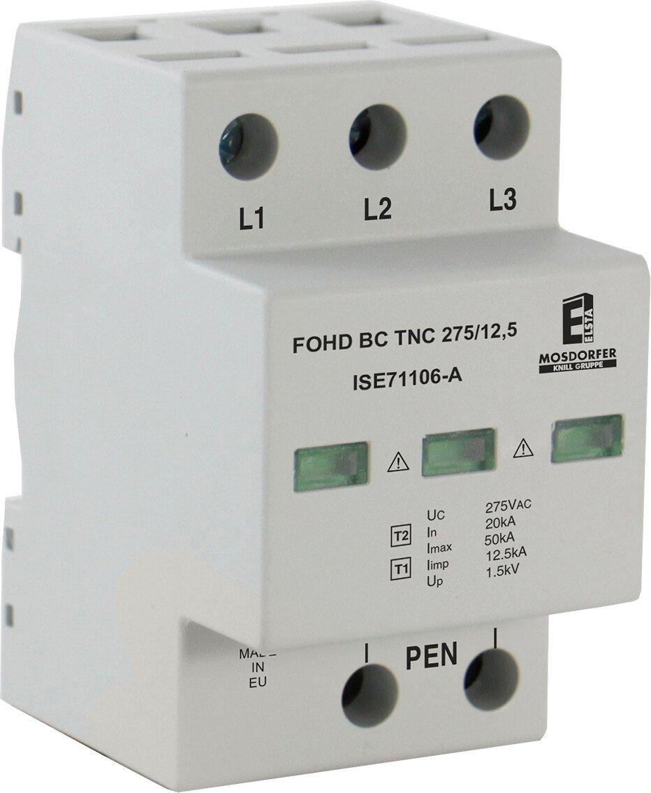 BLITZSTROMABLEITER 3+0/B-C/12,5KA FOHD ELSTA