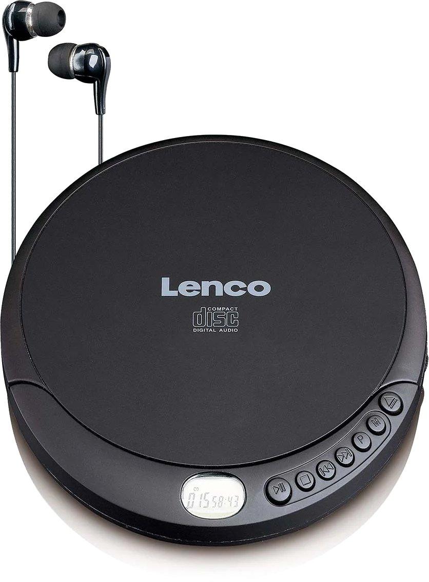 Tragbarer CD-Player mit Ladefunktion Schwarz