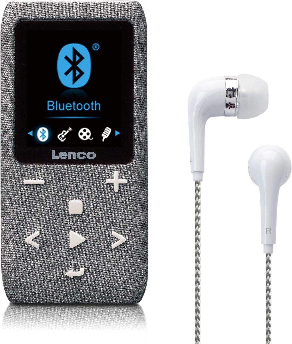 MP3/MP4 Player mit Bluetooth 8 GB Micro SD Karte Grau