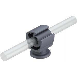 Leitungshalter 20mm PA grau