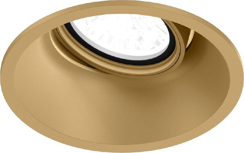 Deckeneinbaudownlight DEEP ADJUST C. REC 1.0 LED 1800-3000K Blattf. Champagner