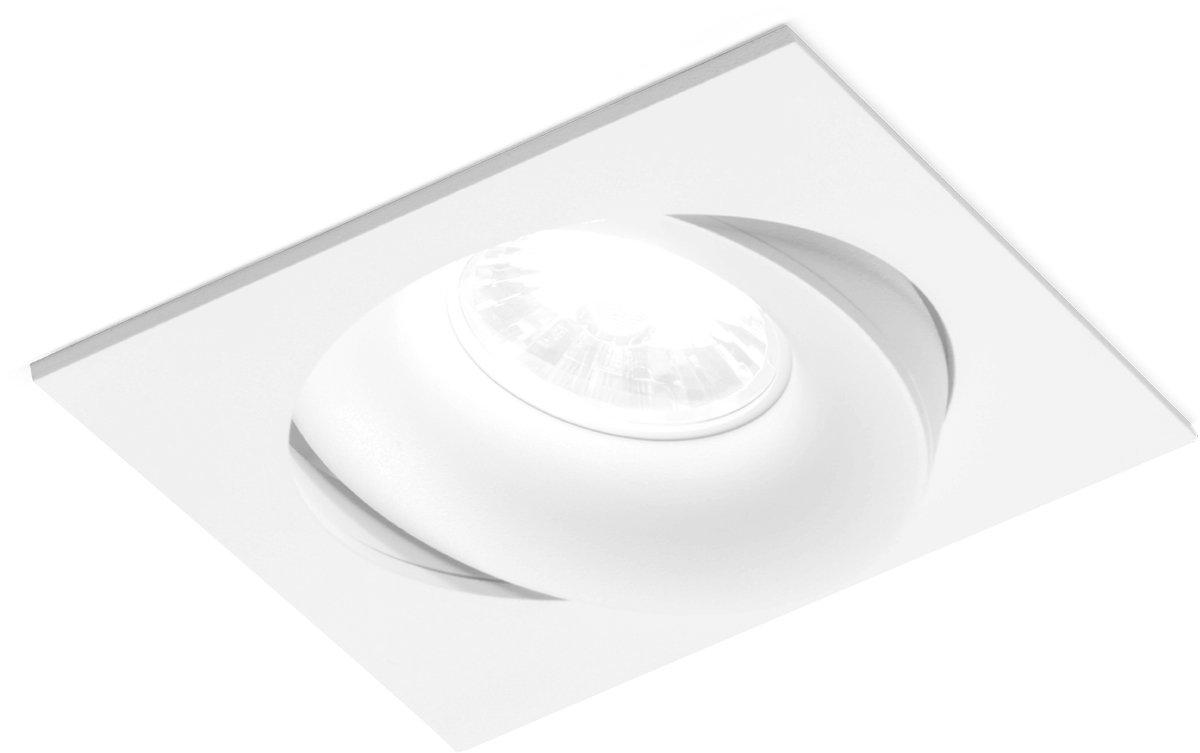 Deckeneinbauleuchte RON CEILING REC 1.0 LED 1800-3000K Drahtfedern weiß