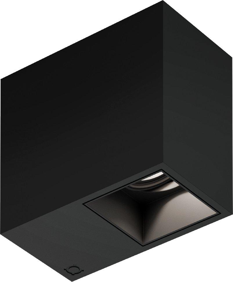 Deckenanbaudownlight PLANO CEILING SURF 1.0 LED 1800-3000K schwarz