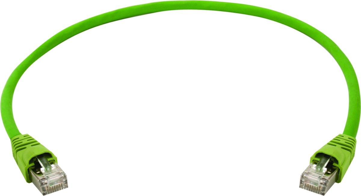 Patchkabel S/FTP Kat.6A 4x2xAWG 27/7 (PUR) - geschirmt 7,5 m