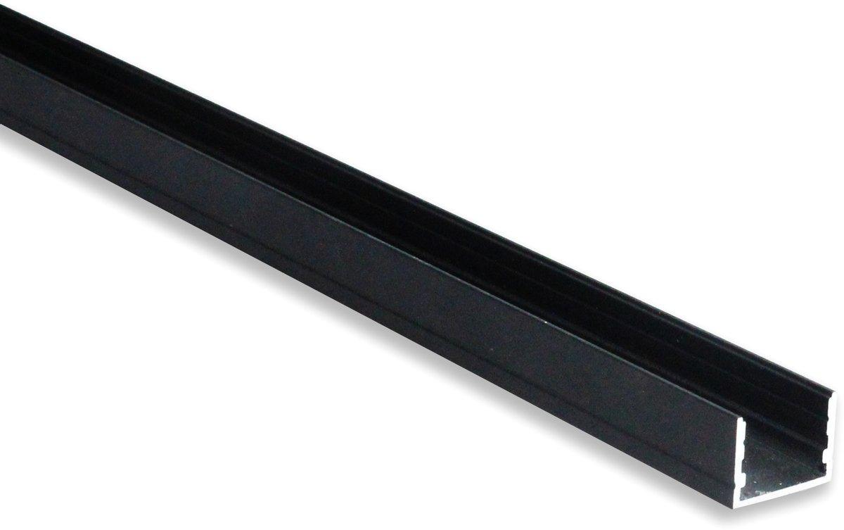 BLine P-M-ON01 LED-Aufbauprofil Alu schwarz 29W/m B20 x H15 x L2000 mm