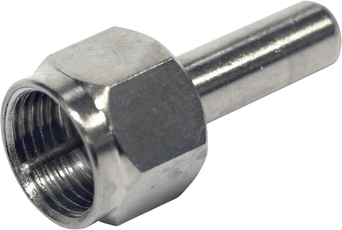F-Abschlußwiderstand 75 Ohm mit DC-Block