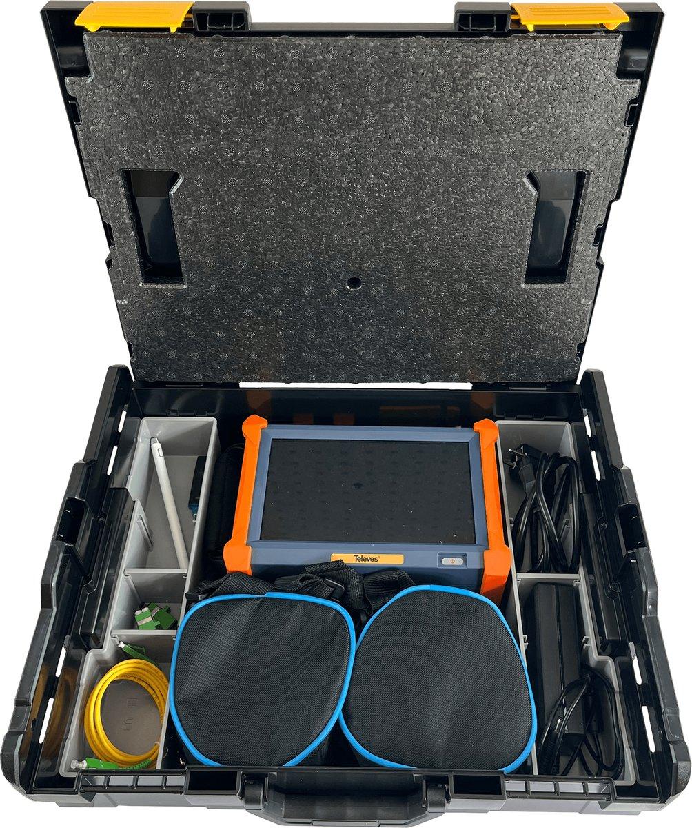 OTDRPRO für Singlemode und Multimode mit SM-Vorlauffaser in L-BOXX136