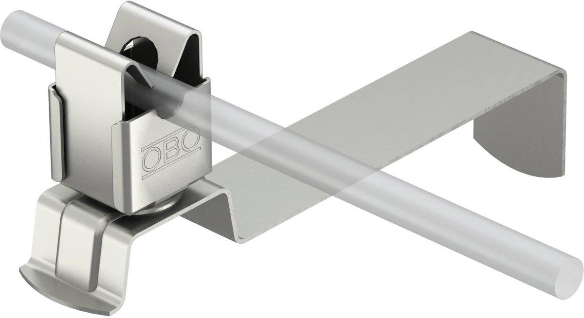 Dachleitungshalter mit flexiblem Unterteil Alu