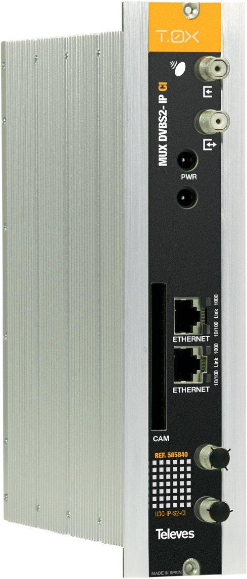 T-0X - Streamer 3 x DVB-S2 in IP mit CI mit Pro:Idiom