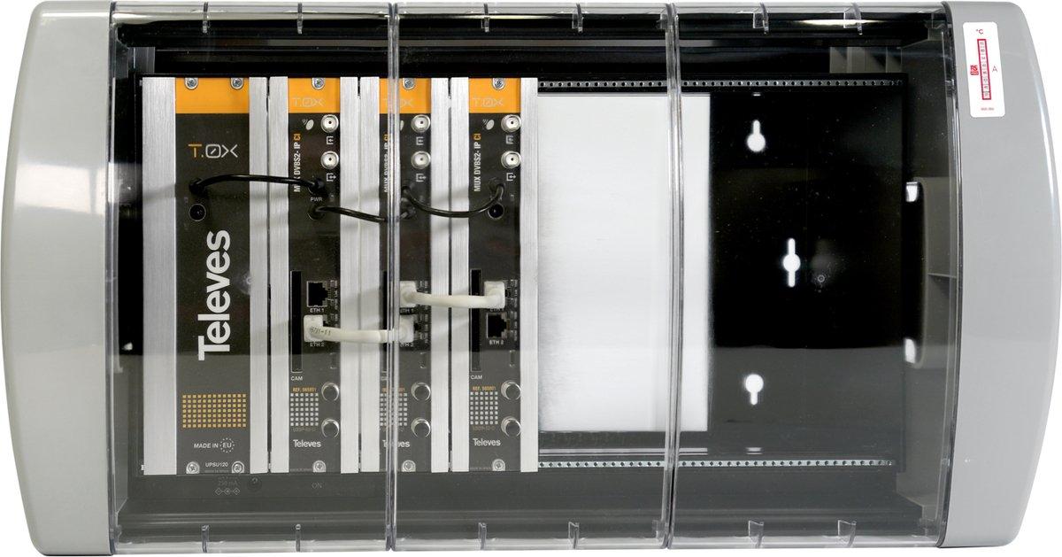 T-0X - Kopfstation 9 Transp. DVB-S/S2 in IP Vorprogammiert im Gehäuse