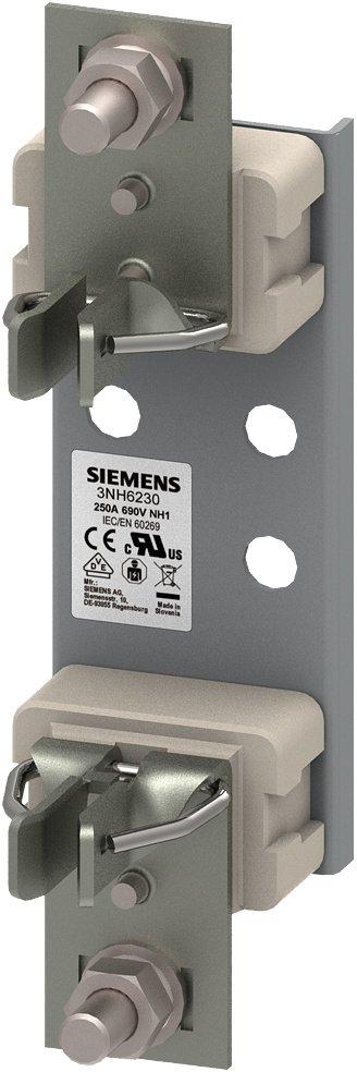 NH-Sicherungsunterteil Keramik Baugröße 1 1-polig 250 A 690 V (1000 V)