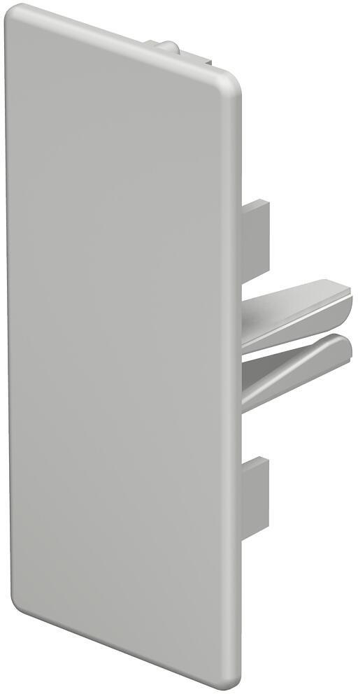 Endstück 40x90mm PVC reinweiß RAL 9010