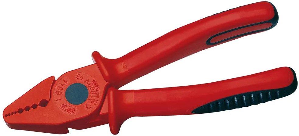 VDE Greifzange Kunststoff 180mm