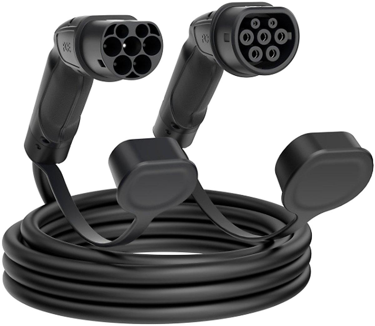 EV Ladekabel (AC) Mode 3 Typ2-Typ2 20A 3ph 11kW L=5m schwarz