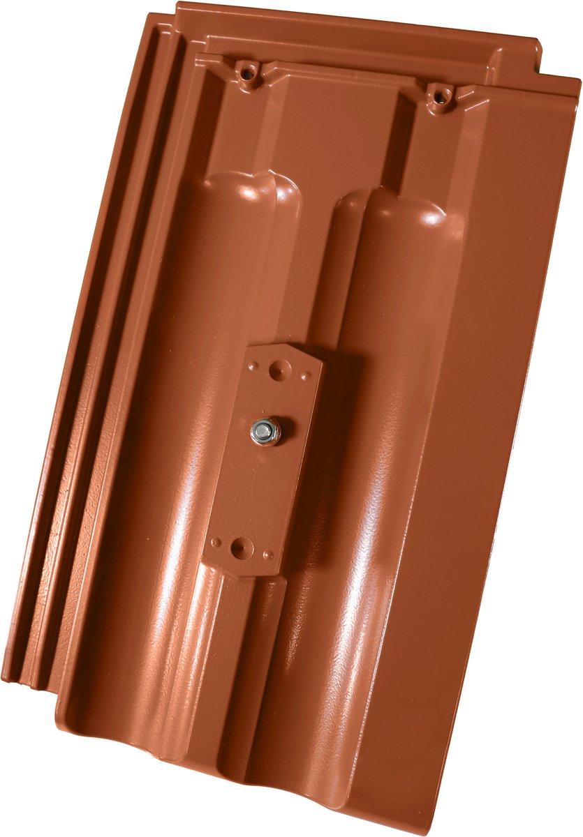 System-Grundplatte Traditon 11 Fidelio Alu + Schrauben rot