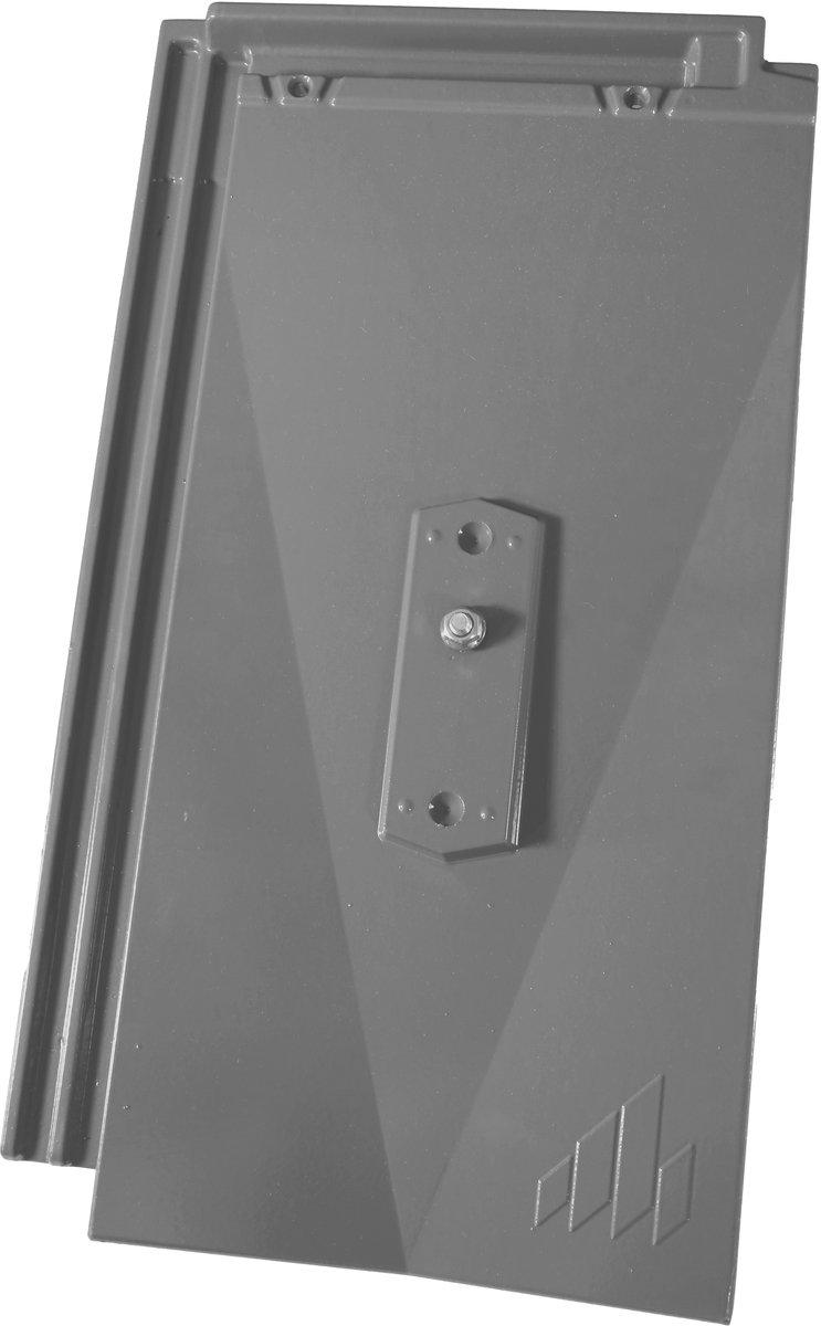 System-Grundplatte V11 Alu + Schrauben titanium