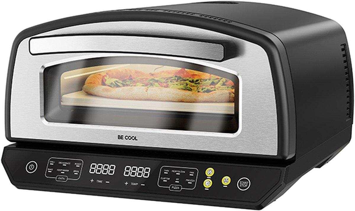 Multifunktions Pizza-Ofen 2000 W 33 cm Pizzastein