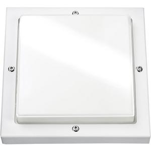 Aussenleuchte Bassi weiß 690lm 3000K Ra>80 Phasenabschnittsdimmung