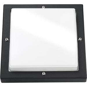 Aussenleuchte BASSI 11W LED 3000K schwarz mit Dämmerungsschalter