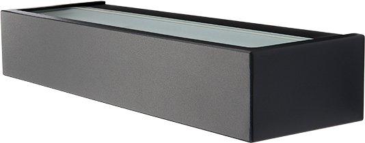 Aussenleuchte EDGE 10W LED 3000K schwarz