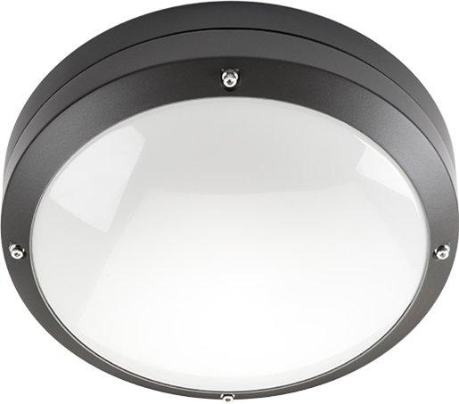 Decken-/Wandleuchte Aussenleuchte Canto graphit/opal 2xE27 CFL max 33W