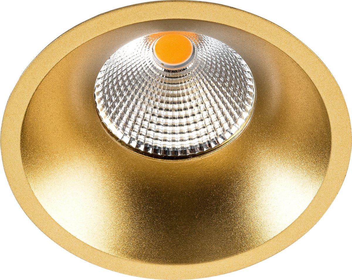 Einbauspot SOFT SLIM gold 810lm 2700K Ra 98 DALI