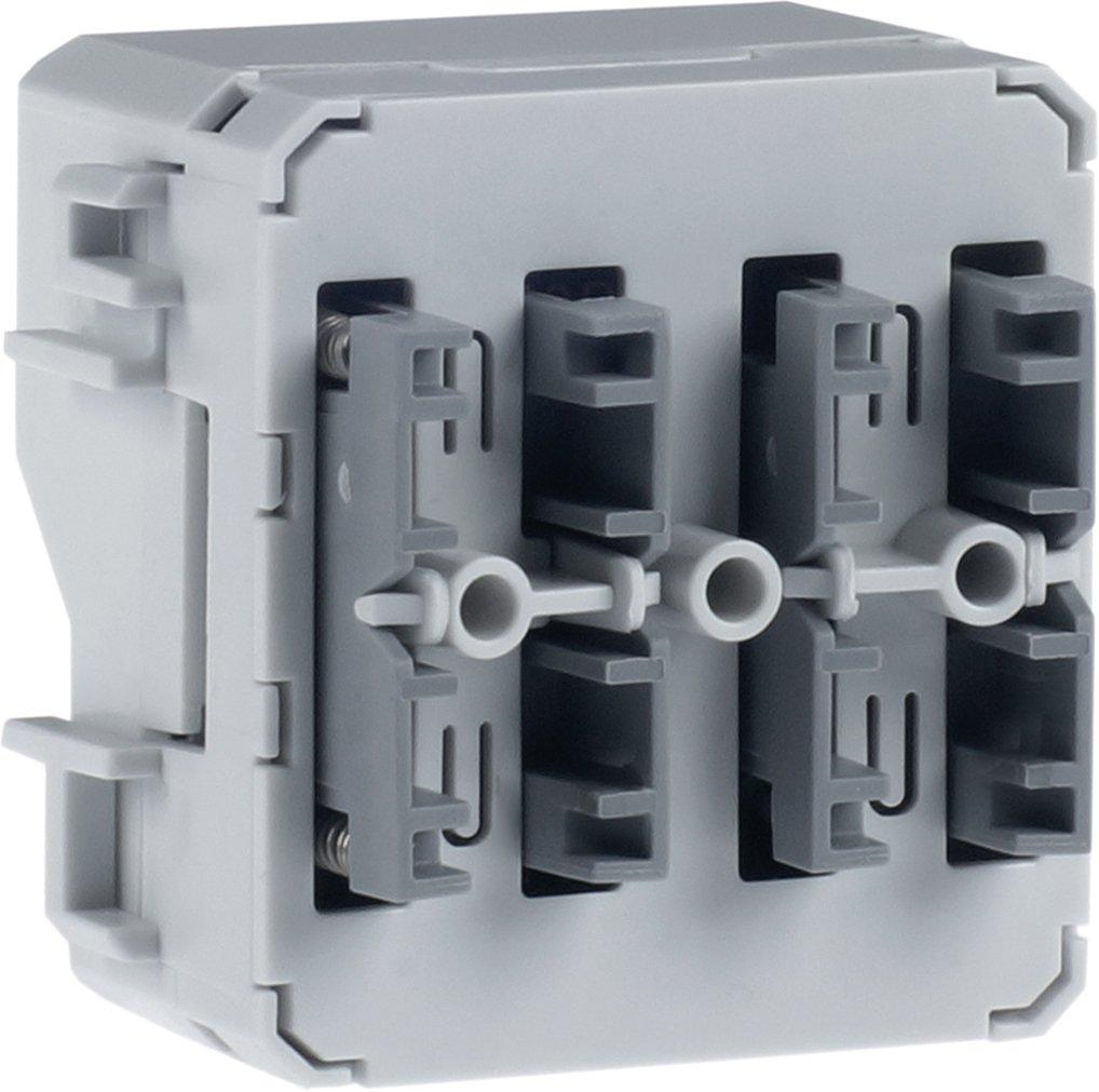 Taster BA KNX Secure AP 1fach mit Schrägstellung 1 Schaltpunkt W.1 IP55
