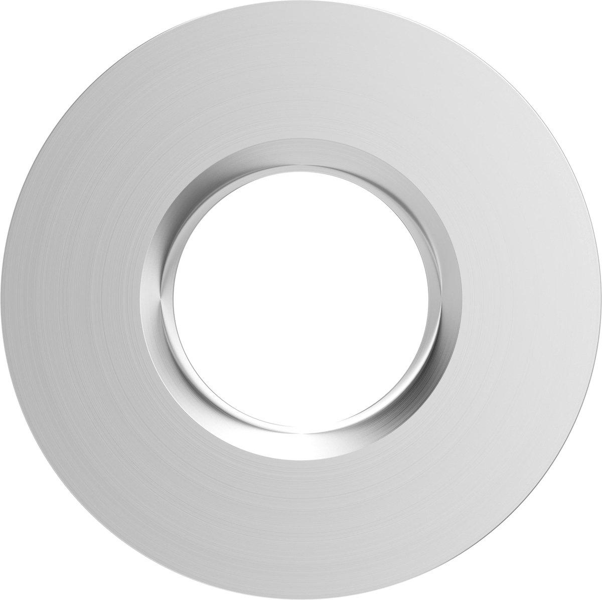 Austauschbarer Befestigungsring für SPOT COMBO IP65 rund nickel-gebürstet