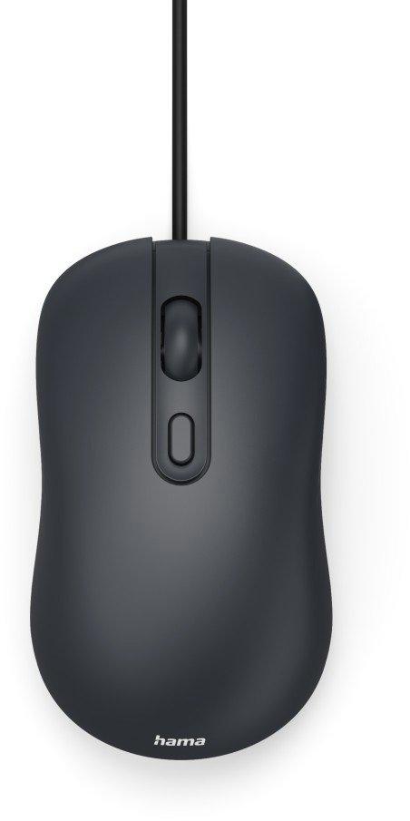 USB-Maus CM-200 optisch 4 Tasten ohne Klickgeräusch mit Kabel,Schwarz