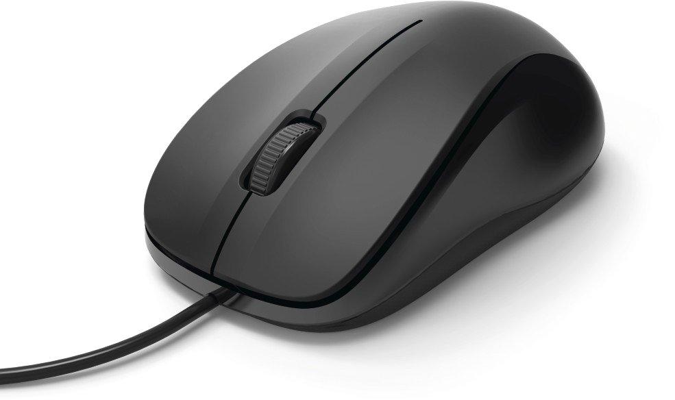 Optische 3-Tasten-Maus MC-300 kabelgebunden Schwarz