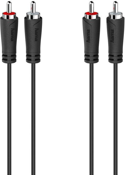 Audio-Kabel 2 Cinch-Stecker - 2 Cinch-Stecker 5,0 m