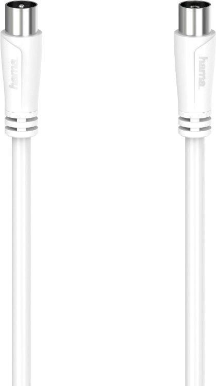 Antennen-Kabel Koax-Stecker - Koax-Kupplung 5,0 m 90 dB
